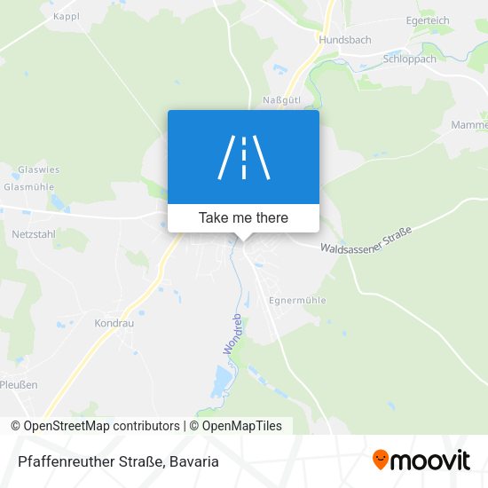 Pfaffenreuther Straße map