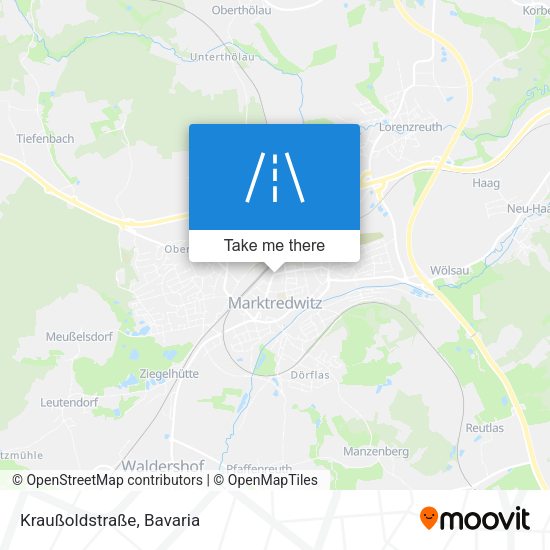Kraußoldstraße map