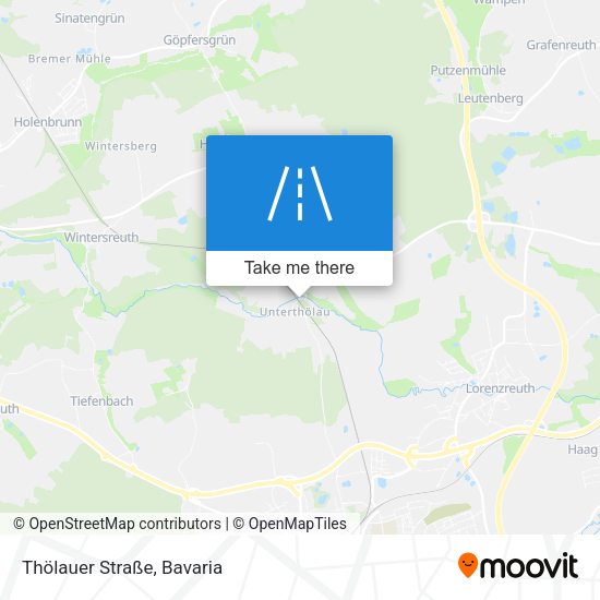 Thölauer Straße map