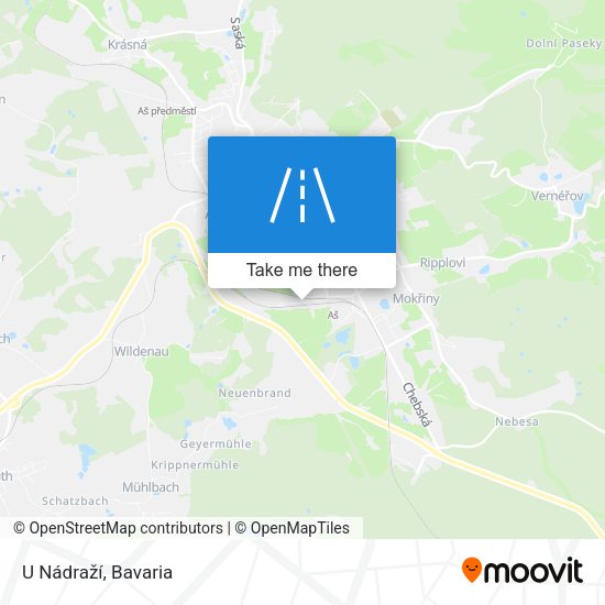 U Nádraží map