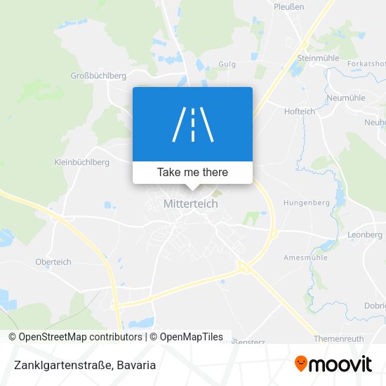 Zanklgartenstraße map