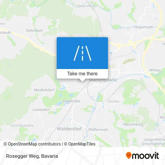 Карта Rosegger Weg