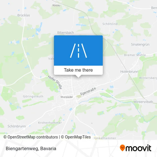 Карта Biengartenweg