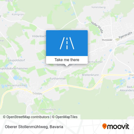 Oberer Stollenmühlweg map
