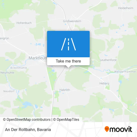 Карта An Der Rollbahn