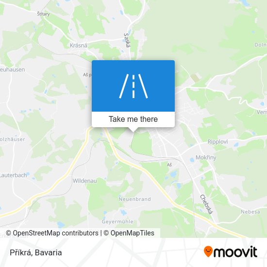 Příkrá map