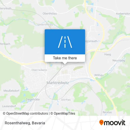 Rosenthalweg map