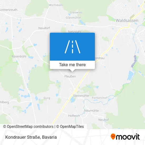 Kondrauer Straße map