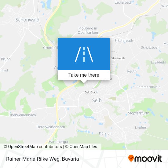Rainer-Maria-Rilke-Weg map