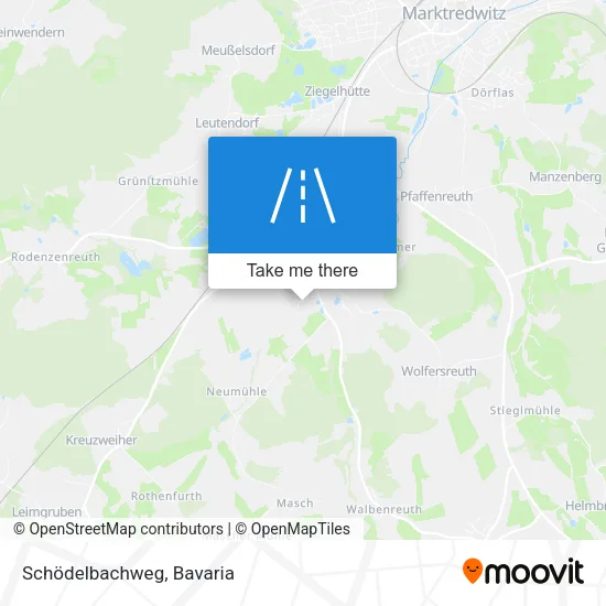 Карта Schödelbachweg