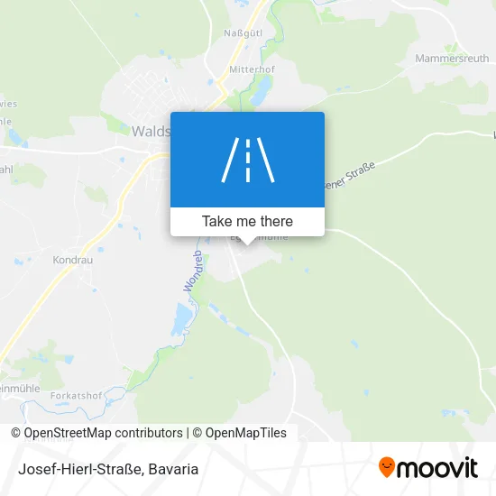 Josef-Hierl-Straße map