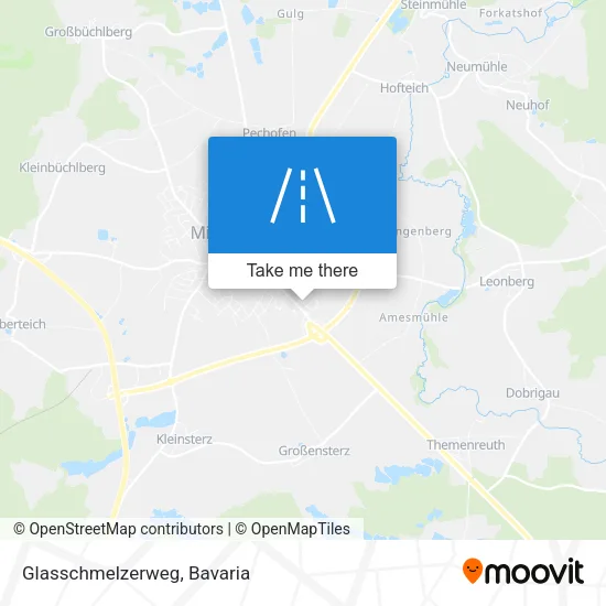 Карта Glasschmelzerweg