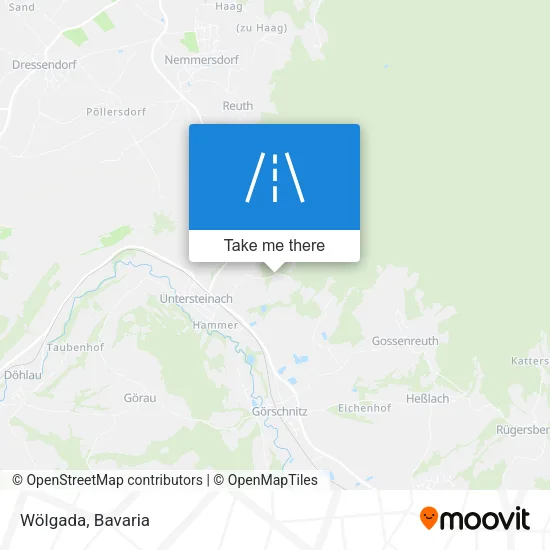 Wölgada map