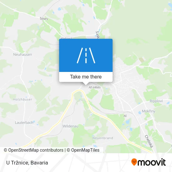 Карта U Tržnice