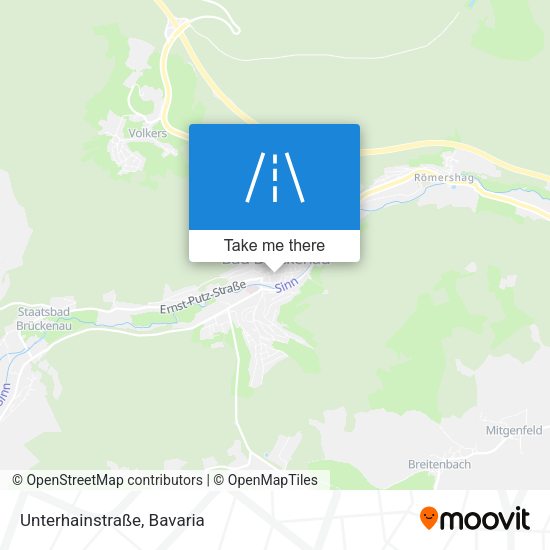 Unterhainstraße map