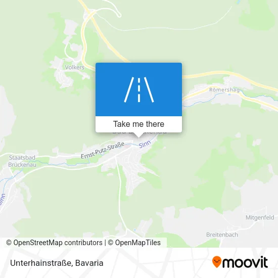 Карта Unterhainstraße