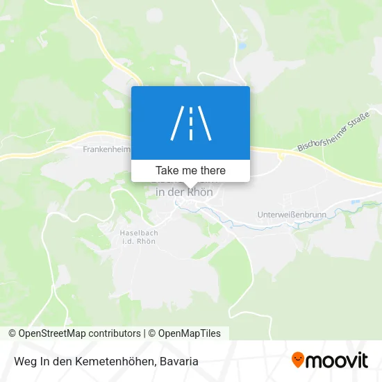 Карта Weg In den Kemetenhöhen