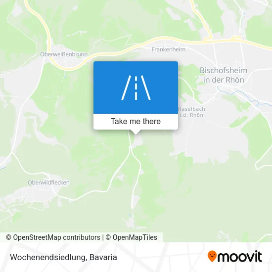 Карта Wochenendsiedlung