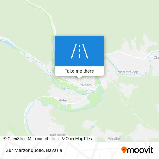 Карта Zur Märzenquelle