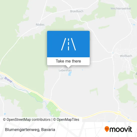 Карта Blumengartenweg