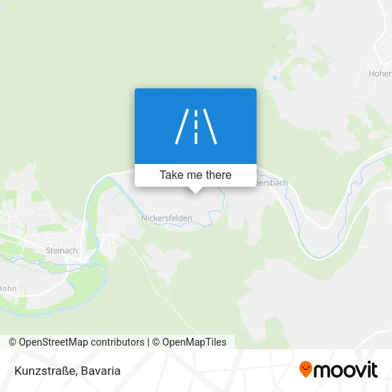 Карта Kunzstraße