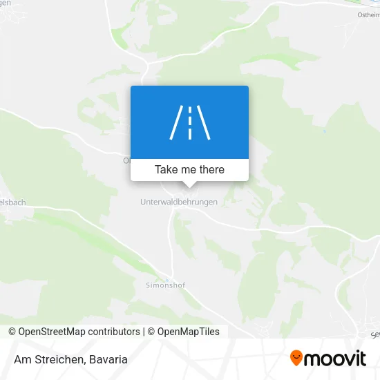 Карта Am Streichen
