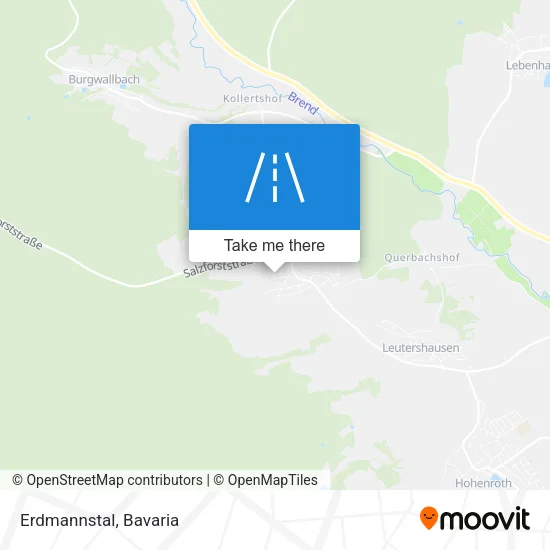 Карта Erdmannstal
