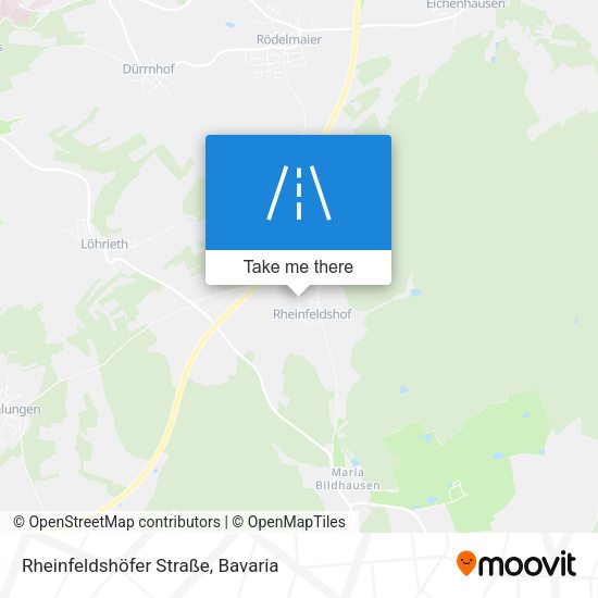 Rheinfeldshöfer Straße map