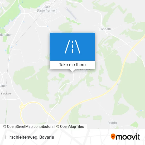 Карта Hirschleitenweg