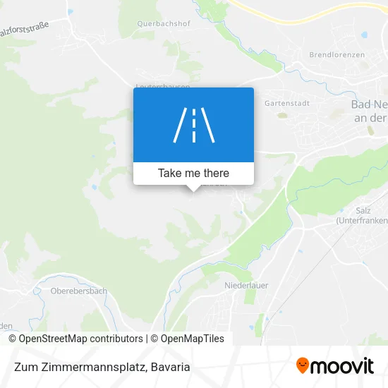 Карта Zum Zimmermannsplatz