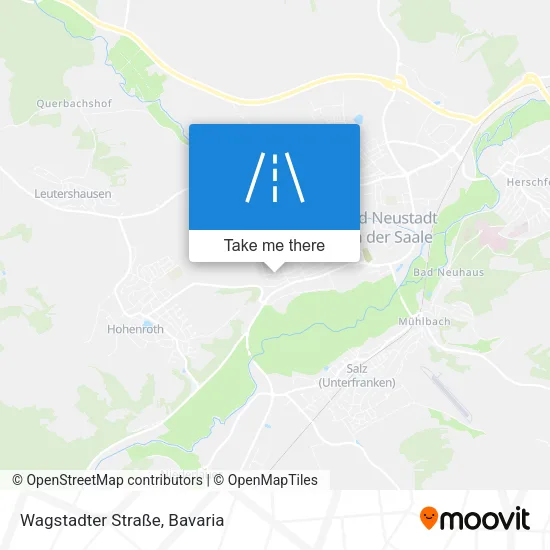 Карта Wagstadter Straße