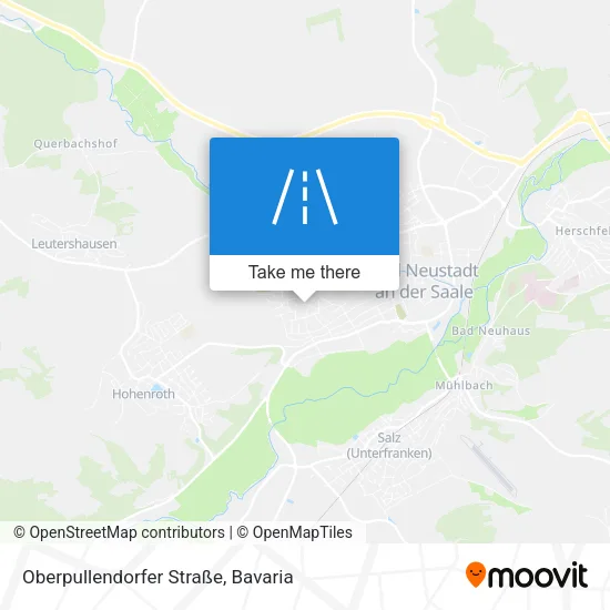 Карта Oberpullendorfer Straße