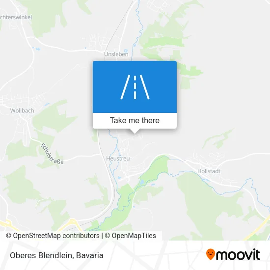 Карта Oberes Blendlein