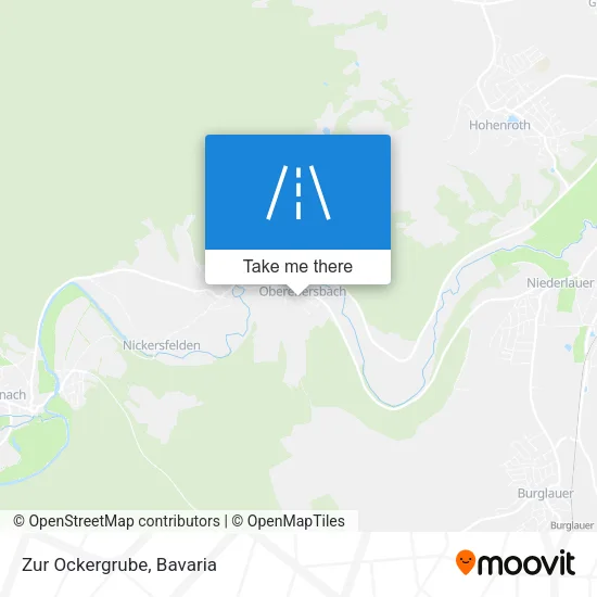 Карта Zur Ockergrube