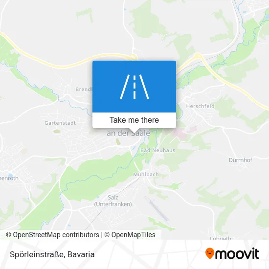 Карта Spörleinstraße