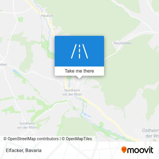 Карта Elfacker
