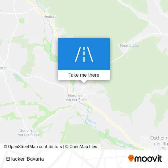 Карта Elfacker