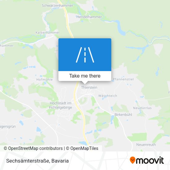 Sechsämterstraße map