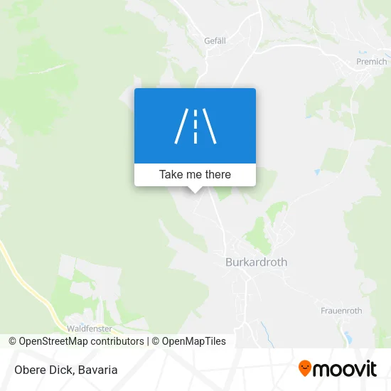 Карта Obere Dick