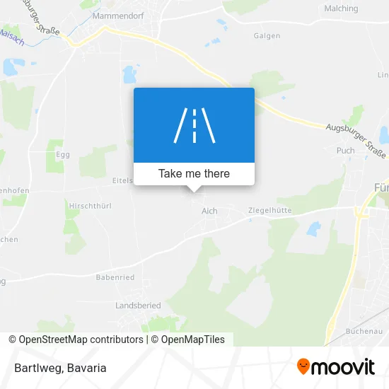 Карта Bartlweg