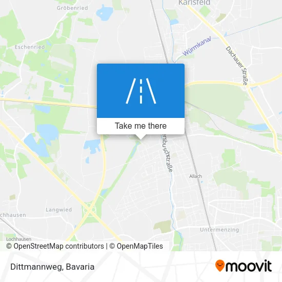 Карта Dittmannweg