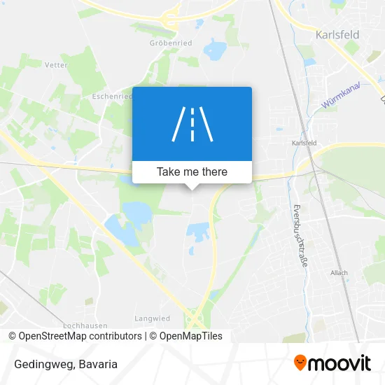 Карта Gedingweg
