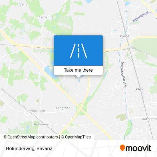 Карта Holunderweg
