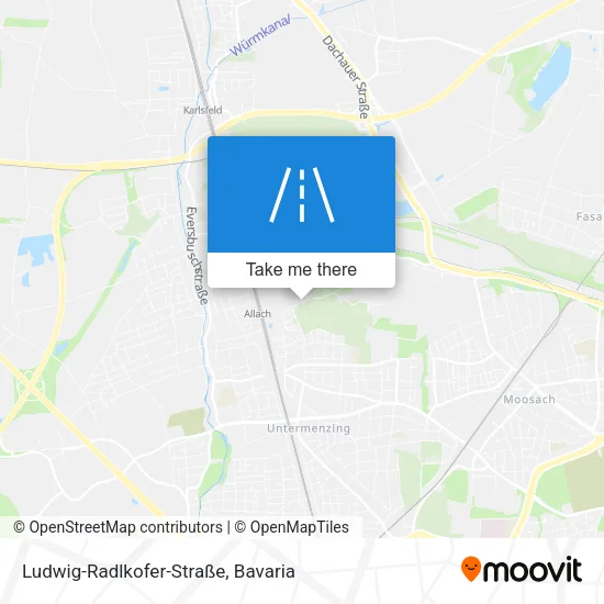 Карта Ludwig-Radlkofer-Straße