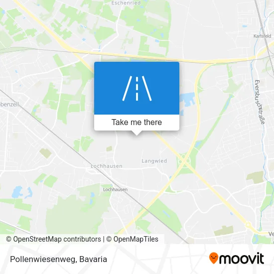 Карта Pollenwiesenweg
