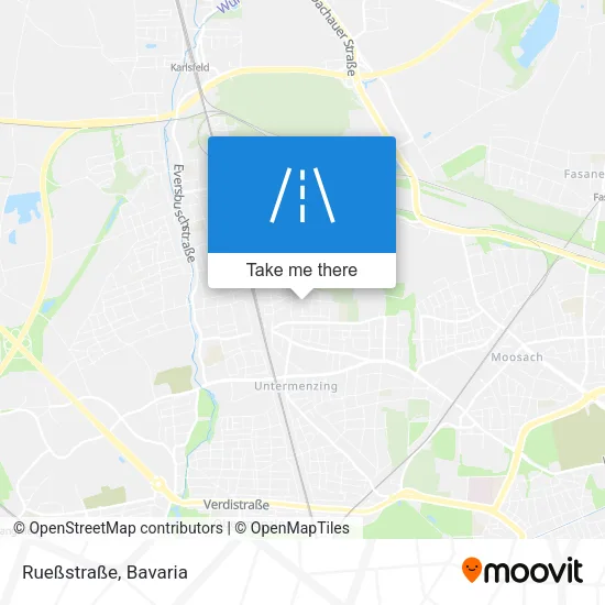 Карта Rueßstraße