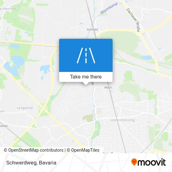Карта Schwerdweg