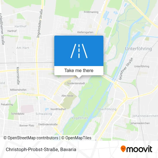Карта Christoph-Probst-Straße