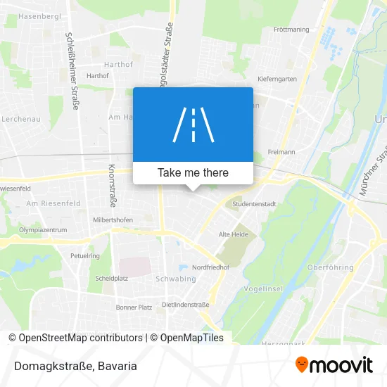 Domagkstraße map