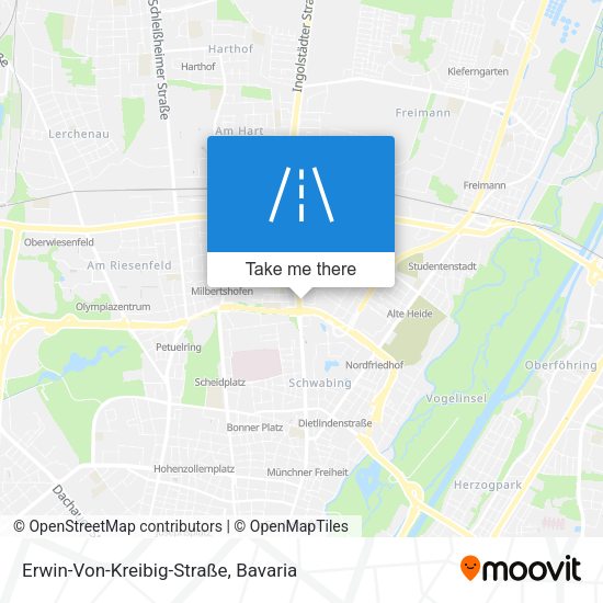Erwin-Von-Kreibig-Straße map